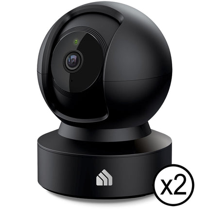 TP-Link EC71 Kasa Spot Cámara Seguridad Interior Wi-Fi 1080p 360° Pan & Tilt 2-Pack