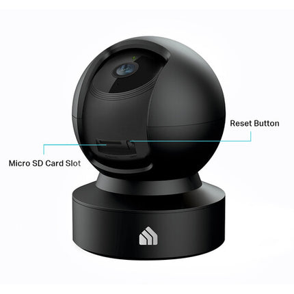 TP-Link EC71 Kasa Spot Cámara Seguridad Interior Wi-Fi 1080p 360° Pan & Tilt 2-Pack