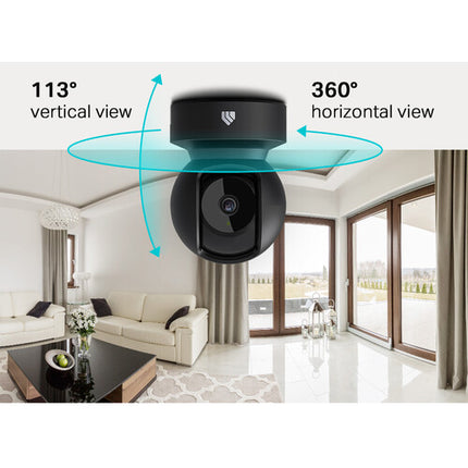 TP-Link EC71 Kasa Spot Cámara Seguridad Interior Wi-Fi 1080p 360° Pan & Tilt 2-Pack