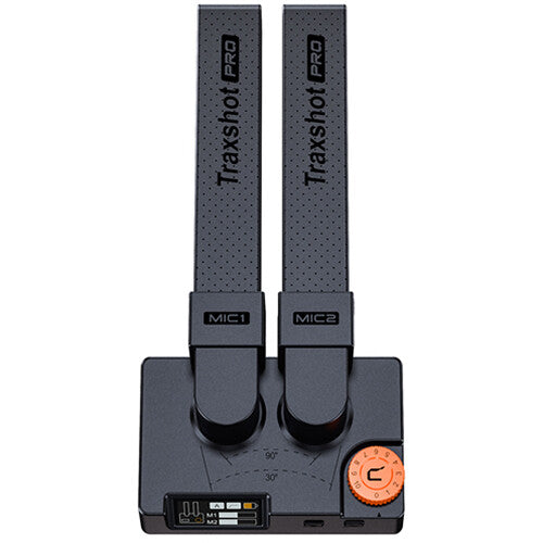 Comica Audio Traxshot PRO Micrófono Escopeta Dual Cápsula 22h Batería Ajustable