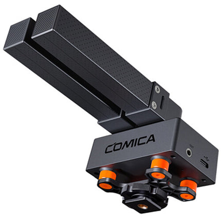 Comica Audio Traxshot PRO Micrófono Escopeta Dual Cápsula 22h Batería Ajustable