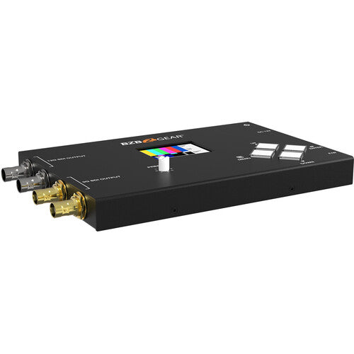 BZBGEAR UHD 4K 12G-SDI Generador de Patrones de Prueba con Monitor LCD 2"