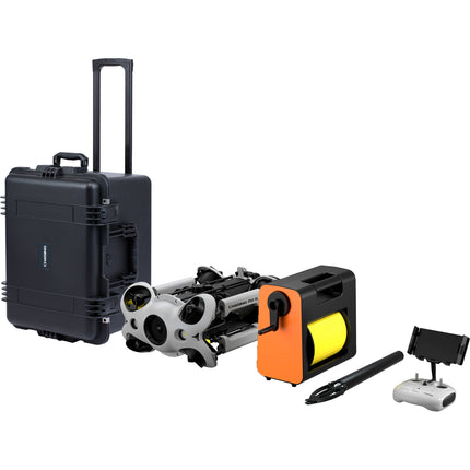 CHASING M2 S ROV Submarino Industrial 4K UHD 12MP 2000 Lúmenes 656 ft cable