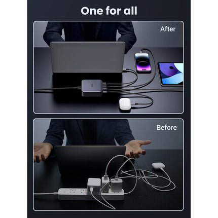 UGREEN Estación de Carga USB de Escritorio 4 Puertos 100W con 3 USB-C y 1 USB-A