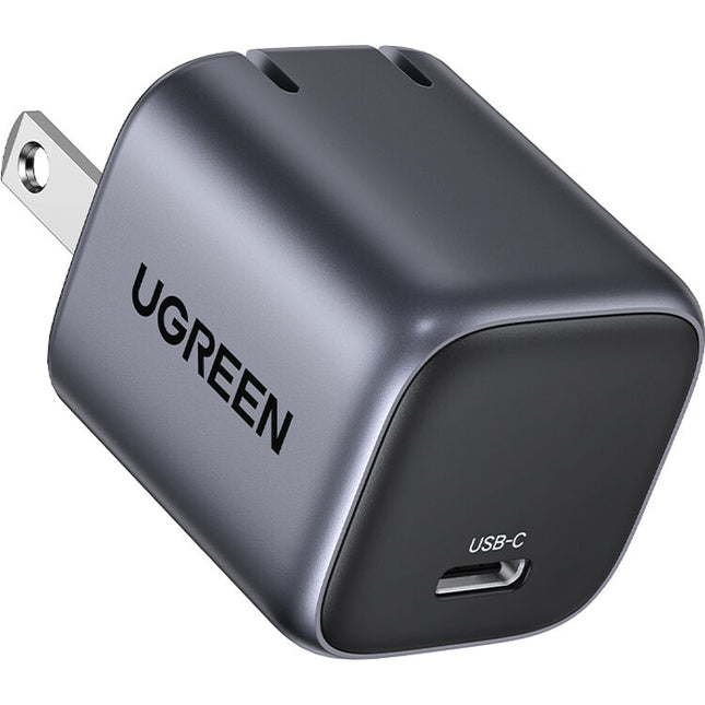 UGREEN Nexode Cargador USB-C de pared 30W con protección térmica y enchufe plegable