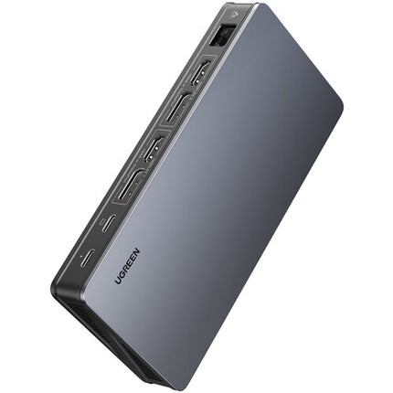 UGREEN 9-in-1 Estación Docking Universal 100W Carga Rápida 4K 60Hz