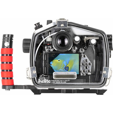 Ikelite 200DL Carcasa submarina para Panasonic Lumix S5 II y S5 IIX con profundidad 60m y sistema de lentes intercambiables