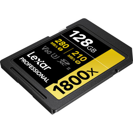 Lexar 128GB Tarjeta de Memoria SDXC UHS-II 280 MB/s 3-Pack