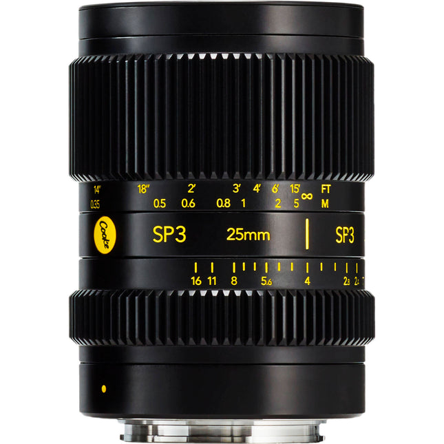 Cooke SP3 25mm T2.4 Objetivo Prime Full-Frame Montura Intercambiable