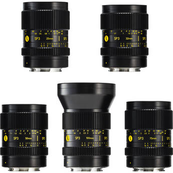 Cooke SP3 Lentes Cine Full-Frame 25/32/50/75/100mm Monturas Intercambiables