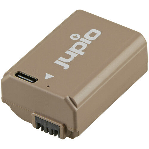 Jupio NP-FW50 Batería Ultra C con puerto USB-C para cámaras Sony y cable incluido
