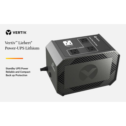 VERTIV Liebert Power-UPS Lithium SAI 400 VA 240 W 3 Salidas Avalada 5 Años