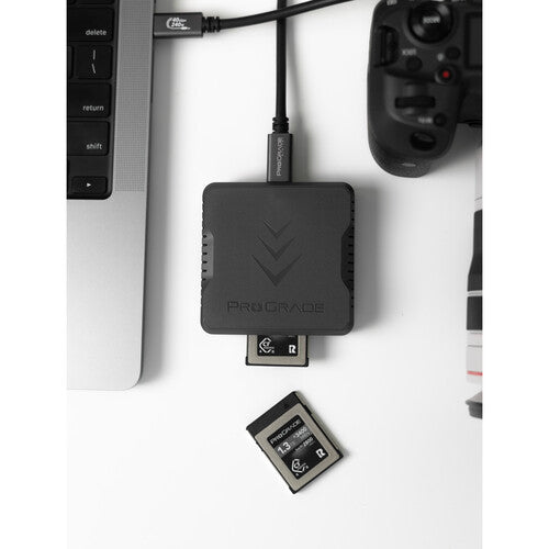 ProGrade Digital Lector de Tarjetas CFexpress Tipo B USB 4.0 40Gb/s 5GB/s Cable 0.8m