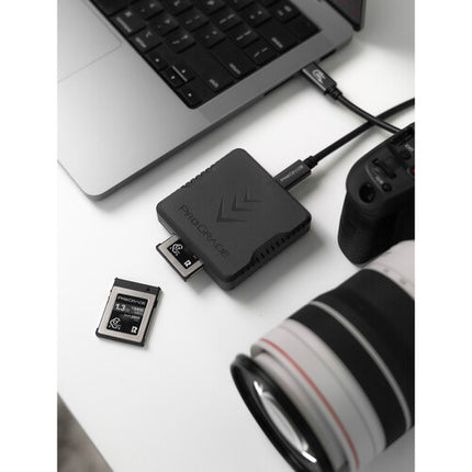 ProGrade Digital PG25 Dock Thunderbolt 5 con 2 lectores CFexpress B USB 4.0