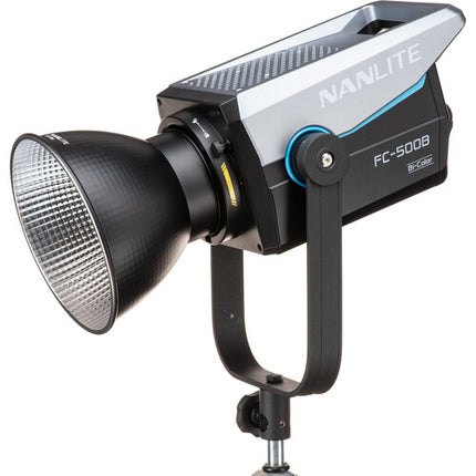 Nanlite FC500B Foco LED bicolor con lente Fresnel 65640 Lux 2700-6500K