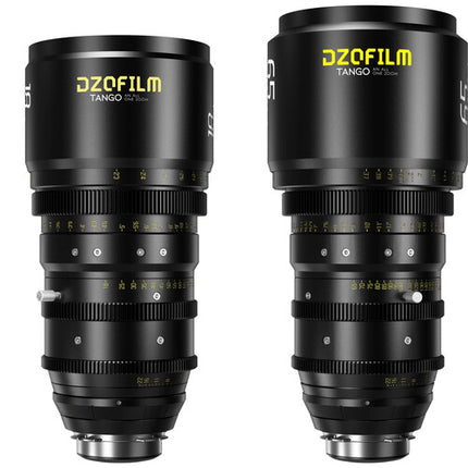 DZOFilm Tango Kit de Zoom 18-90mm T2.9 y 65-280mm T2.9-4 Montura ARRI PL y Canon EF