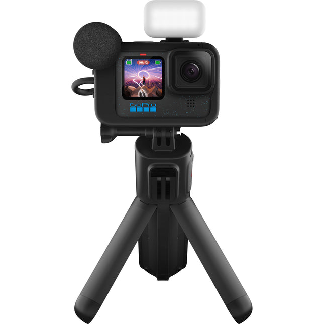 GoPro HERO12 Black Cámara de Acción con Volta Battery Grip y Media Mod