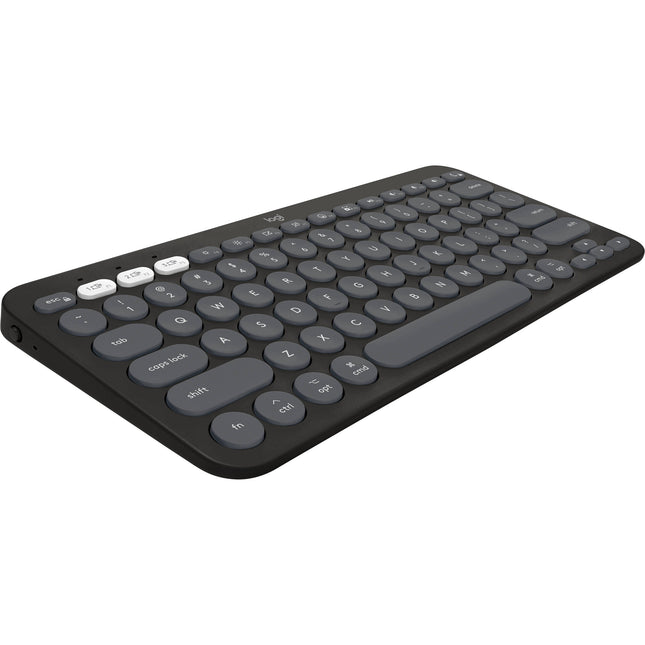 Logitech Pebble Keys 2 K380S Teclado Inalámbrico Bluetooth 3 Dispositivos Batería 36 Meses