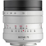 Meyer-Optik Gorlitz Biotar 75mm f/1.5 II Lente Canon EF Enfoque Manual