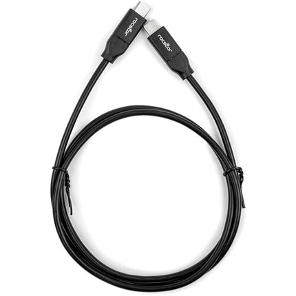 Rocstor Cable USB-C 2.0 Macho 9.8 pies Negro 480Mb/s 100W entrega de energía