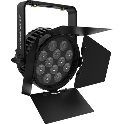 CHAUVET Professional Barndoors para COLORdash PAR H12X y H12XIP con diseño de cuatro hojas ajustables