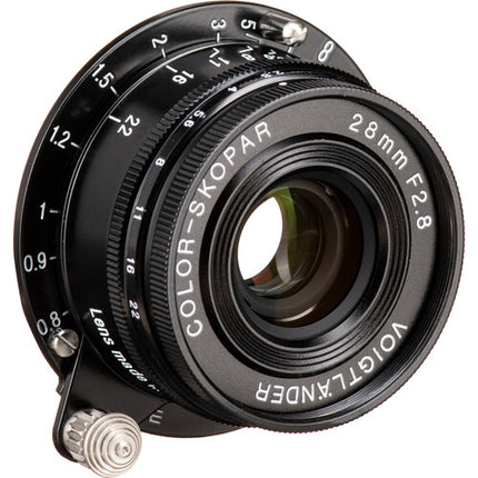 Voigtlander Lente Asférico 28mm f2.8 Full Frame Metal Compacto Manual