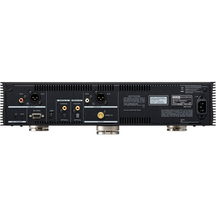 Teac VRDS-701 Reproductor de CD con DAC Hi-Res 384kHz 32-Bit Negro