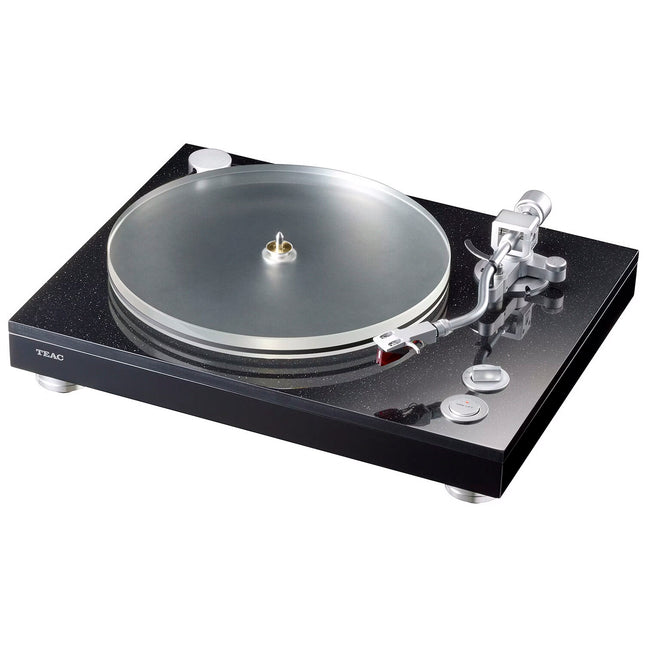 Teac TN-5BB Tocadiscos Semiautomático 3 Velocidades 20mm Plato Acrílico Ortofon 2M RED