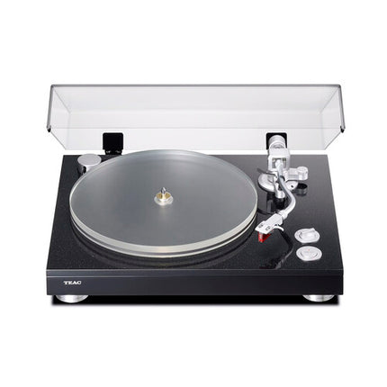 Teac TN-5BB Tocadiscos Semiautomático 3 Velocidades 20mm Plato Acrílico Ortofon 2M RED