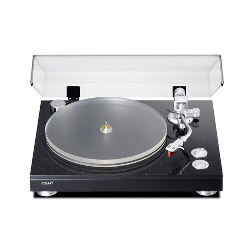Teac TN-5BB Tocadiscos Semiautomático 3 Velocidades 20mm Plato Acrílico Ortofon 2M RED