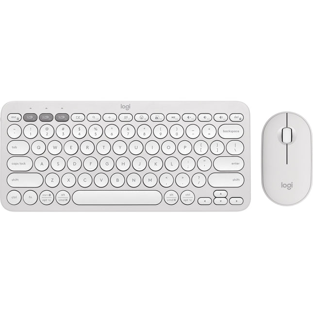 Logitech Pebble 2 Teclado y Ratón Inalámbricos Bluetooth 4000 DPI