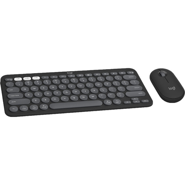 Logitech Pebble 2 Teclado y Ratón Inalámbrico para Mac Bluetooth 4000 DPI
