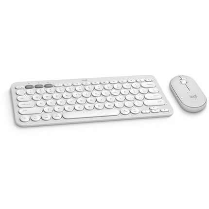 Logitech Pebble 2 teclado y ratón inalámbrico Bluetooth 4000 DPI portátil para Mac