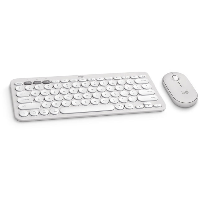Logitech Pebble 2 teclado y ratón inalámbrico Bluetooth 4000 DPI portátil para Mac