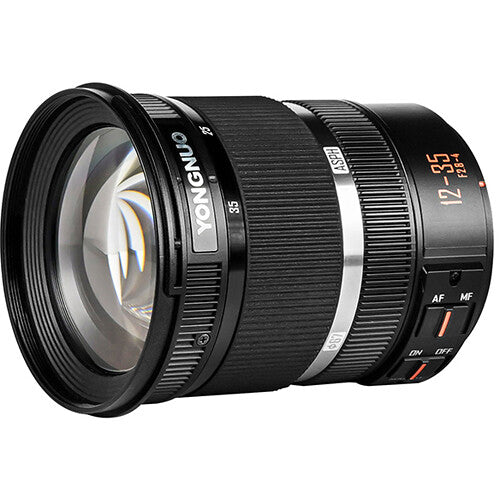 Yongnuo 12-35mm f/2.8-4M Lente Micro Cuatro Tercios Macro 0.5x Magnificación