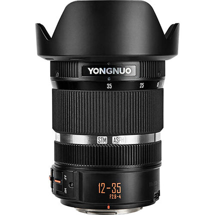 Yongnuo 12-35mm f/2.8-4M Lente Micro Cuatro Tercios Macro 0.5x Magnificación