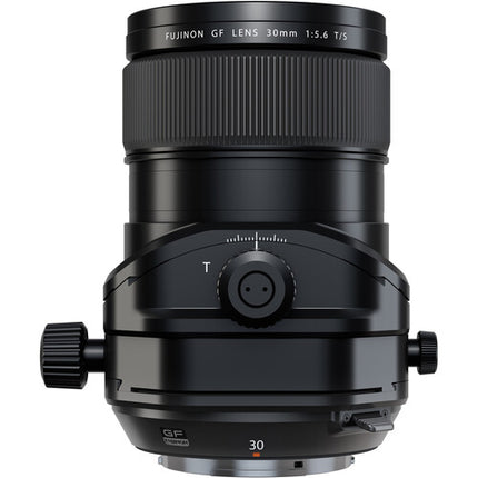 Objetivo FUJIFILM GF 30mm f/5.6 T/S con sensor de grabación y cambio 15 mm