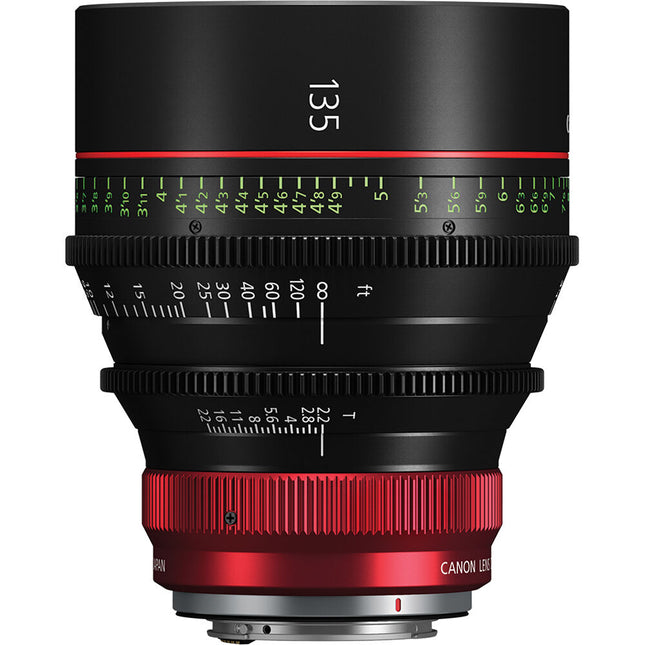 Canon CN-R 135mm T2.2 L F Objetivo de Cine para Full-Frame 8K HDR