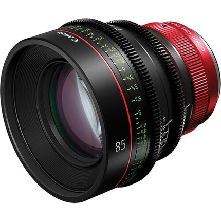 Canon CN-R 85mm T1.3 L F Lente Prime de Cine Montura RF 11 Láminas Iris