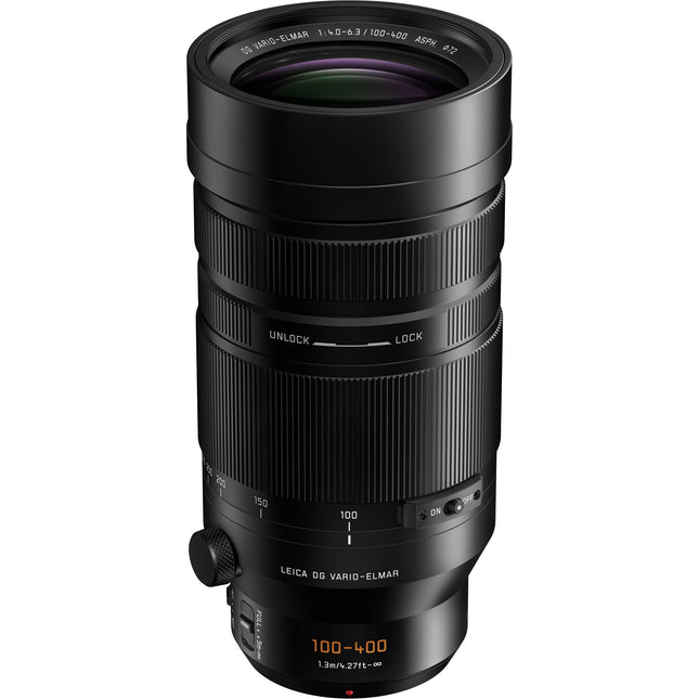 Panasonic Leica DG Vario-Elmar 100-400mm f4-6.3 II ASPH Objetivo Teleobjetivo Ultra Compacto con POWER OIS y Collar para Trípode