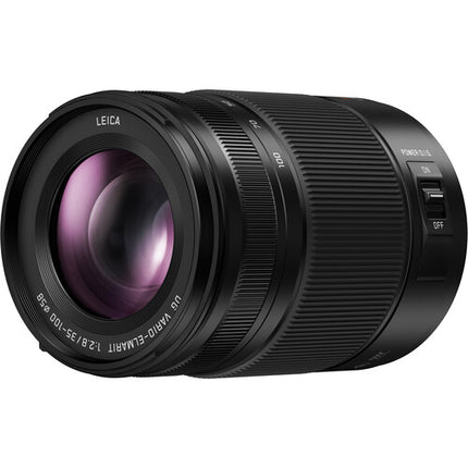 Panasonic Leica DG Vario-Elmarit 35-100mm f 2.8 Zoom Telefoto con filtro UV 58mm