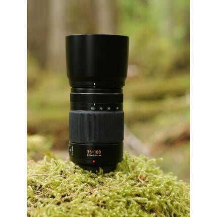 Panasonic Leica DG Vario-Elmarit 35-100mm f 2.8 Zoom Telefoto con filtro UV 58mm