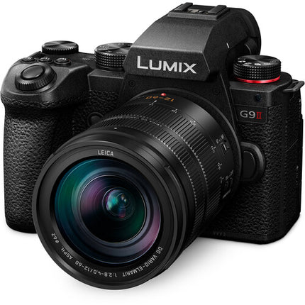 Panasonic LUMIX G9 II Cámara sin Espejo con Lente 12-60mm f/2.8-4 y Tarjeta 128GB
