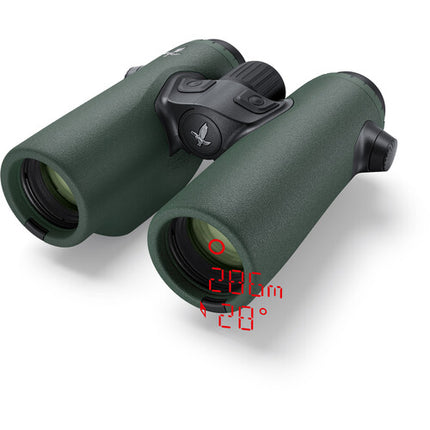 SWAROVSKI OPTIK 10x32 EL Prismáticos con telémetro láser alcance 2200 yardas y ángulo 61°