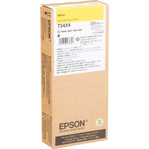 Epson T54X400 UltraChrome HD Cartucho de tinta amarillo 350ml para impresoras SureColor P9000 P8000 P7000 P6000
