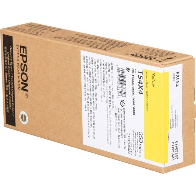 Epson T54X400 UltraChrome HD Cartucho de tinta amarillo 350ml para impresoras SureColor P9000 P8000 P7000 P6000
