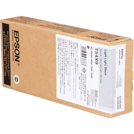 Epson T54X900 UltraChrome HD Cartucho de tinta negro claro 350ml para SureColor