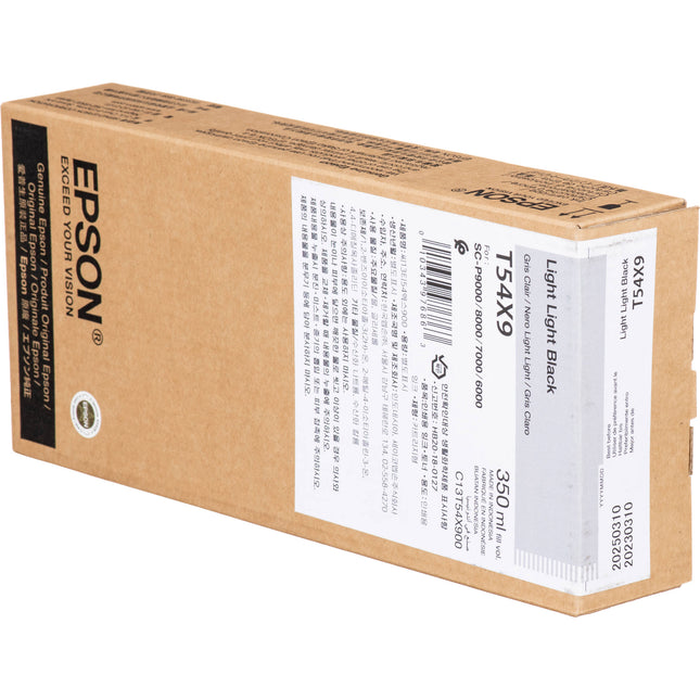 Epson T54X900 UltraChrome HD Cartucho de tinta negro claro 350ml para SureColor