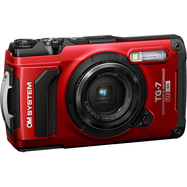 OM SYSTEM Tough TG-7 Cámara Digital Resistente 12MP Zoom Óptico 4x 25-100mm