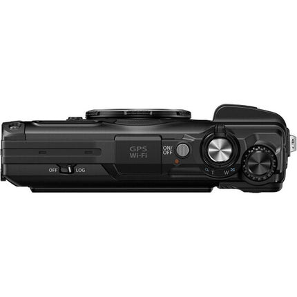 OM SYSTEM Tough TG-7 Cámara Digital Negra 12MP 4x Zoom 25-100mm Waterproof
